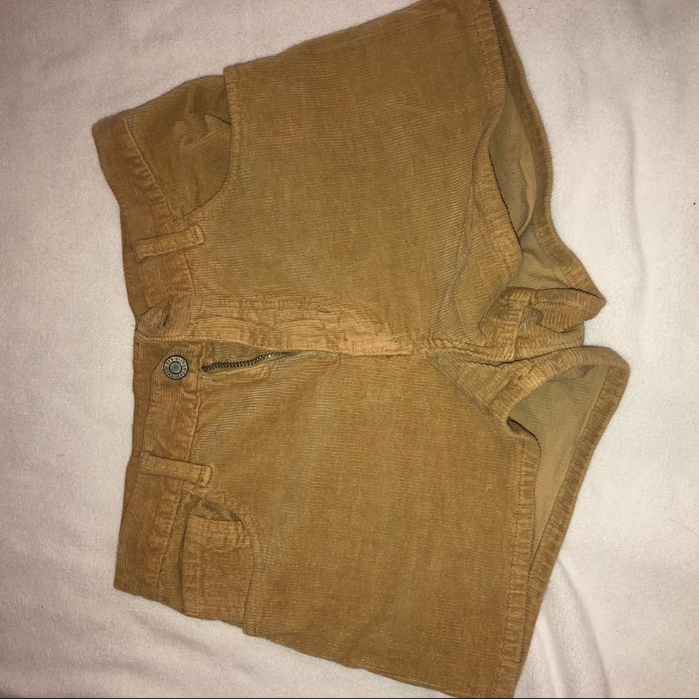 corduroy shorts